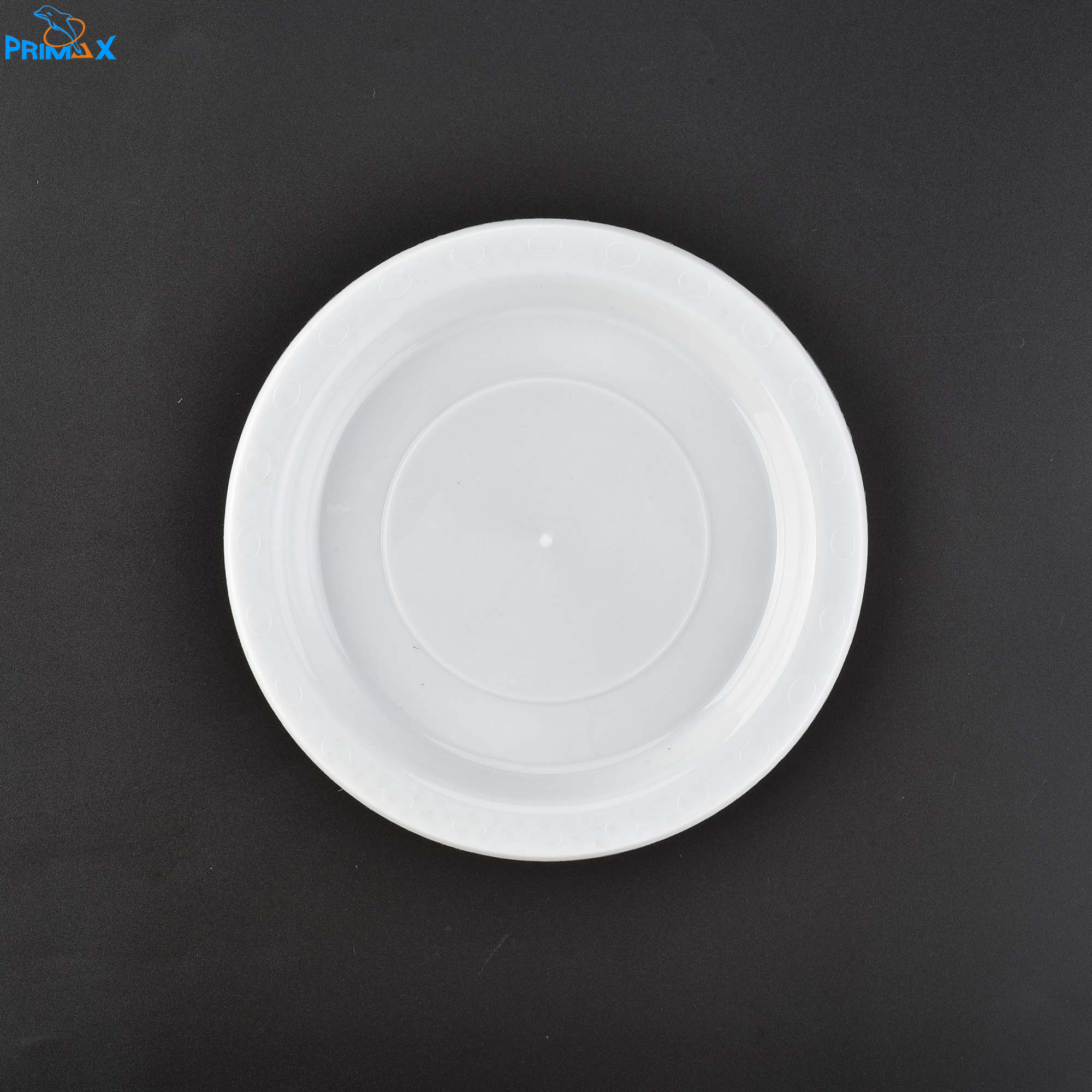 Disposable plastic food plates 7"