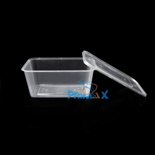 2000ML Clear Rectangular Container